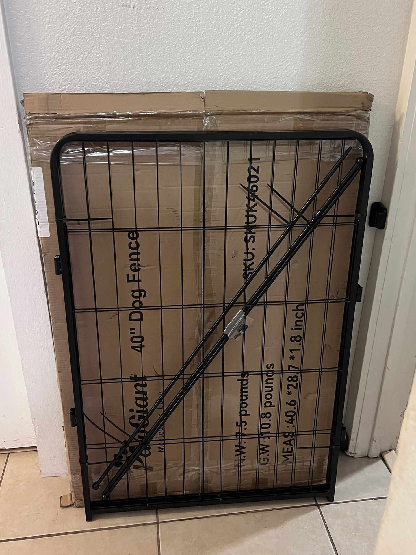 Large Dog Fence (2 Panels) (NEW)