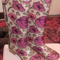 Coach poppy Rain Boots