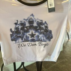 Cowboys Crop Top Brand New!
