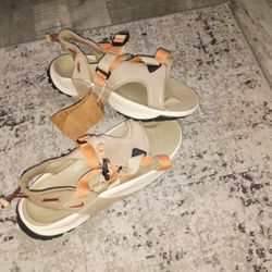 Oneonta Next Nature Sandal 'Khaki Rugged Orange