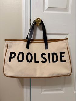 Canvas Tote - Poolside