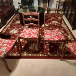 4 Antique Chairs