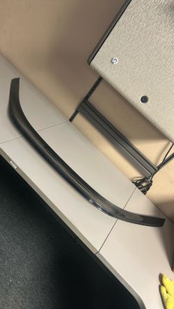 Trunk spoiler dry carbon