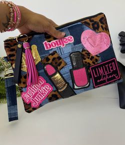 Denim Handmade Clutch