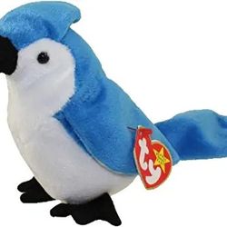 Rocket The Blue Jay Bird  Beanie Baby