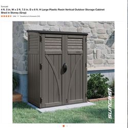 Garden shed-brand new