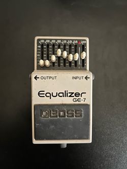 Boss GE-7 Guitar Pedal