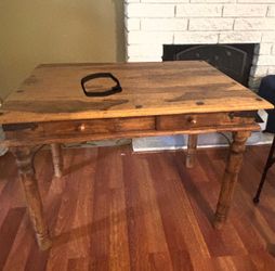 Oak desk/table