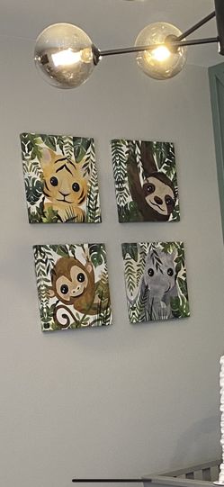 Nursery Safari Canvas 