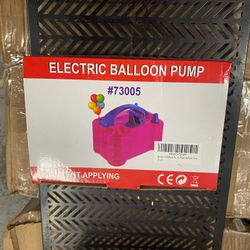 Electric Balloon Pump - Pink