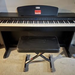 Williams Rhapsody 2 Digital Piano And ProLine Piano Bench