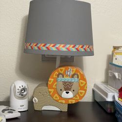 Safari Lion Baby’s Lamp