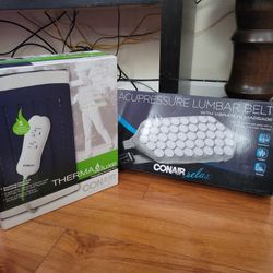 Acupressure Massage Belt & Massaging Heating Pad