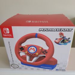 Hori Nintendo Switch Mario Kart Racing Wheel Pro Mini By - Officially Licensed By Nintendo