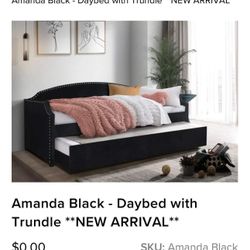 Unopened Twin Sized Trundle Bed