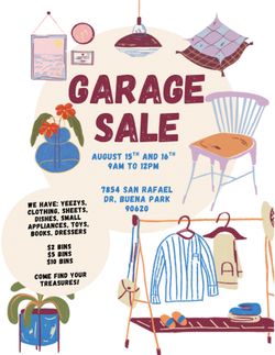 Yard Sale!! 8/15 @ 9am in Buena Park