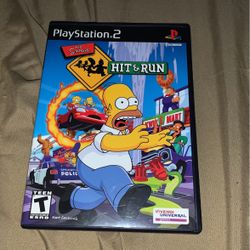 Simpsons Hit and Run Ps2