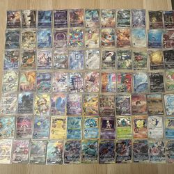 77 Card Japanese Pokemon Single Collection Bundle Lot