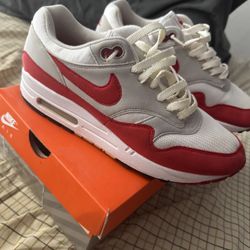 Nike Air Max 1 Anniversary Red MENS Size 8