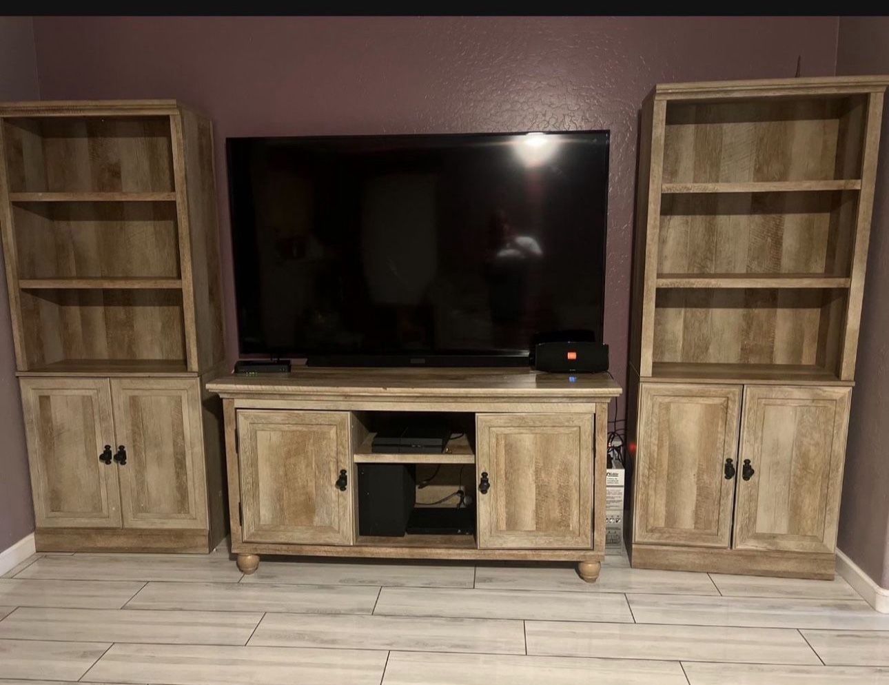 T.V Stand And Book Shelf