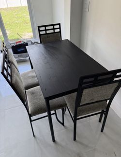 Table and chairs