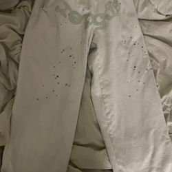 White Spider Sweats Size M 