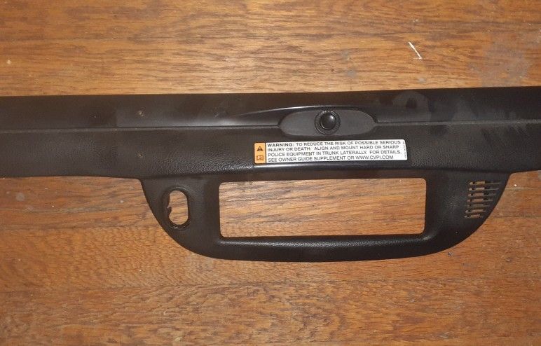 Crown Vic Police Interceptor Dash Trim ☆CVPI ☆ P71☆ Grand Marquis Too!