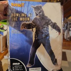 Howling At The Moon Kids Costume 