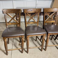 Table Counter Height & 4 Chairs - Delivery Available / Entrega Disponible 