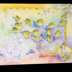 Fish In The Ocean Painting