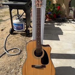 Fender CD-100CE NAT Acoustic-Electric Guitar – Great Condition