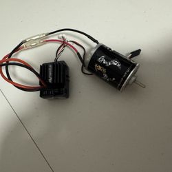 RC Esc an Motor 