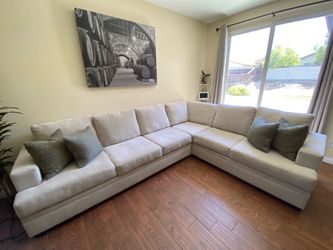 White Sectional Sofa