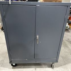 Metal Cabinet On Wheels