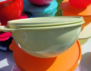 Tupperware 12cup Jr Bowl Green