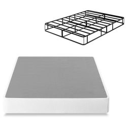 Sleep Master 9 Inch Metal Smart Box Spring / Mattress Foundation / Strong Metal Frame / Easy Assembly, Queen