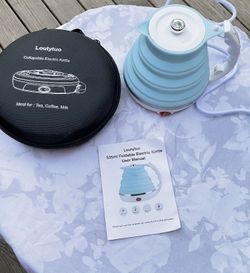 Silicone Travel Foldable Electric Kettle