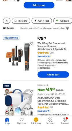 Dog grooming kit