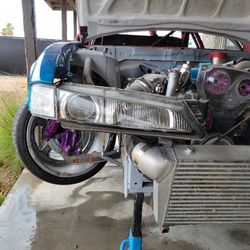 Nissan S14 Kouki OEM glass Headlights. 