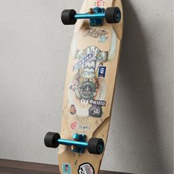 Original Arbiter KT 36" Longboard - Freeride/Downhill with Kicktail - Paris Trucks