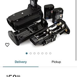 DSTE Replacement for Pro BG-E14 Vertical Battery Grip + 2X LP-E6 LP-E6N Compatible Canon EOS 70D 80D 90D SLR Digital Camera 📸