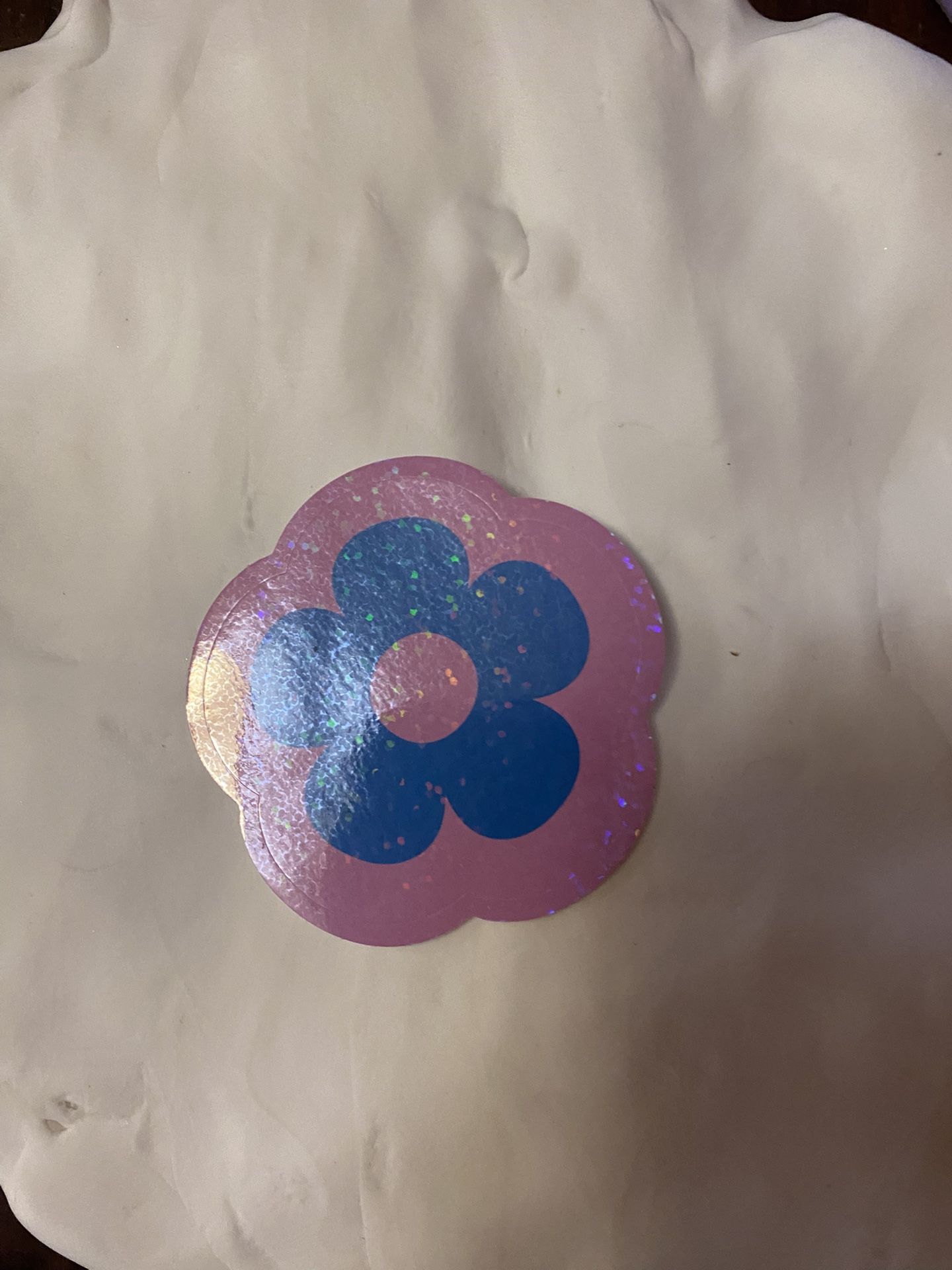 Glittery Large Sticker