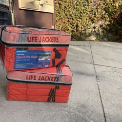Life Jackets! New Never Used. 8 Jackets