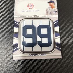 Aarón Judge Baseball Card