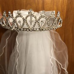 Corona Velo Veil Primera Comunión 15 Añera 