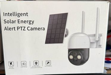 Intelligent Solar Energy Alert PTZ Camera
