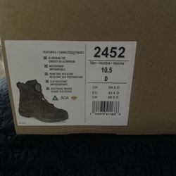 New 10.5 Red Wing Work Boots