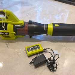Sopladora - Blower Ryobi And Charger Missing Battery