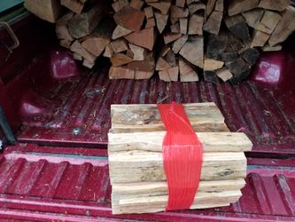 Bundles of dry-seasoned firewood (Ask about delivery)