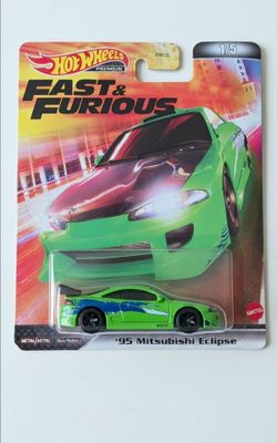Hot Wheels Fast And Furious ‘95 Mitsubishi Eclipse green